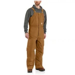 CARHARTT MEN'S DUCK INSULATED BIBERALL - 36 x 28